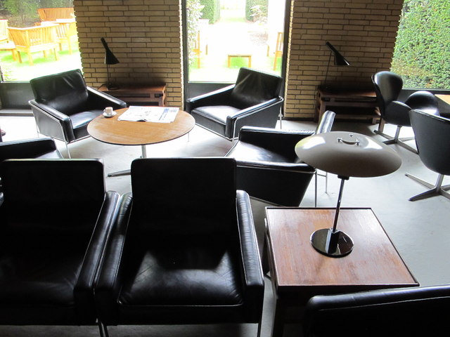 SCR lounge, St Catherine's College, Oxford
